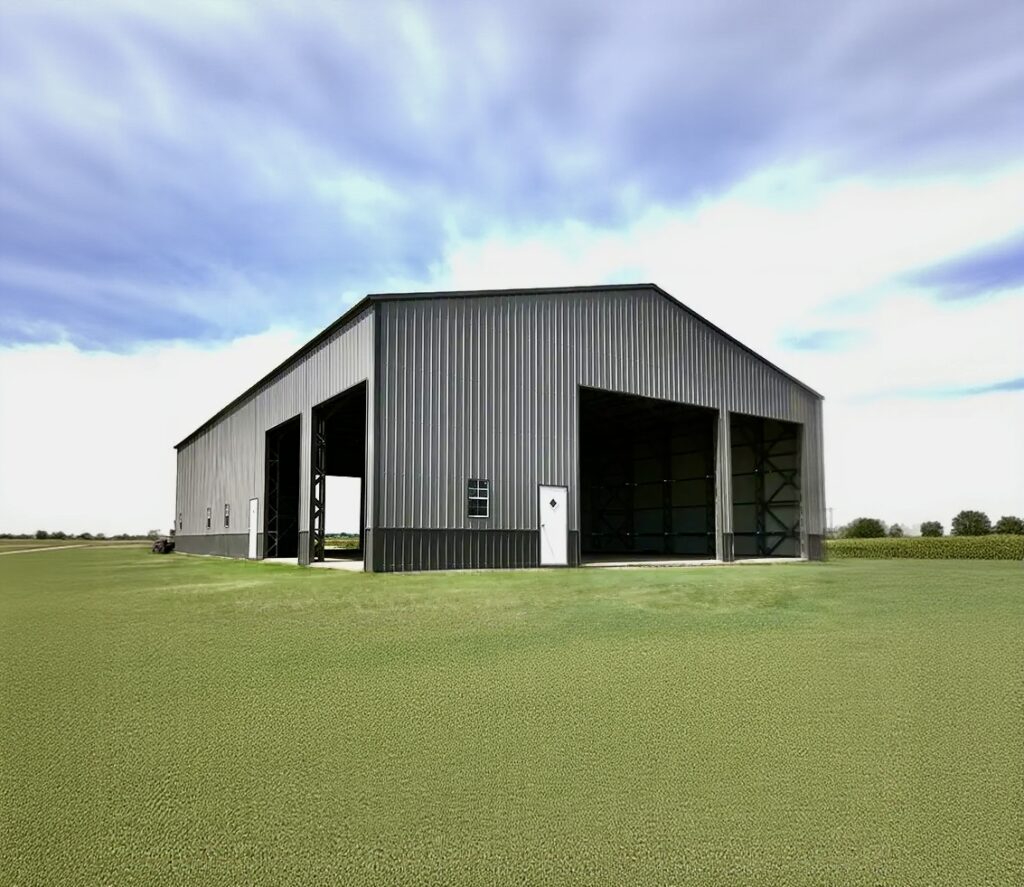 metal building installation in Utah