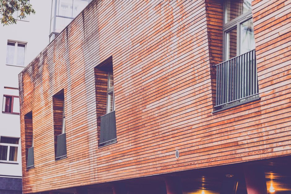 Modern metal buildings and homes with a steel frame and residential exterior